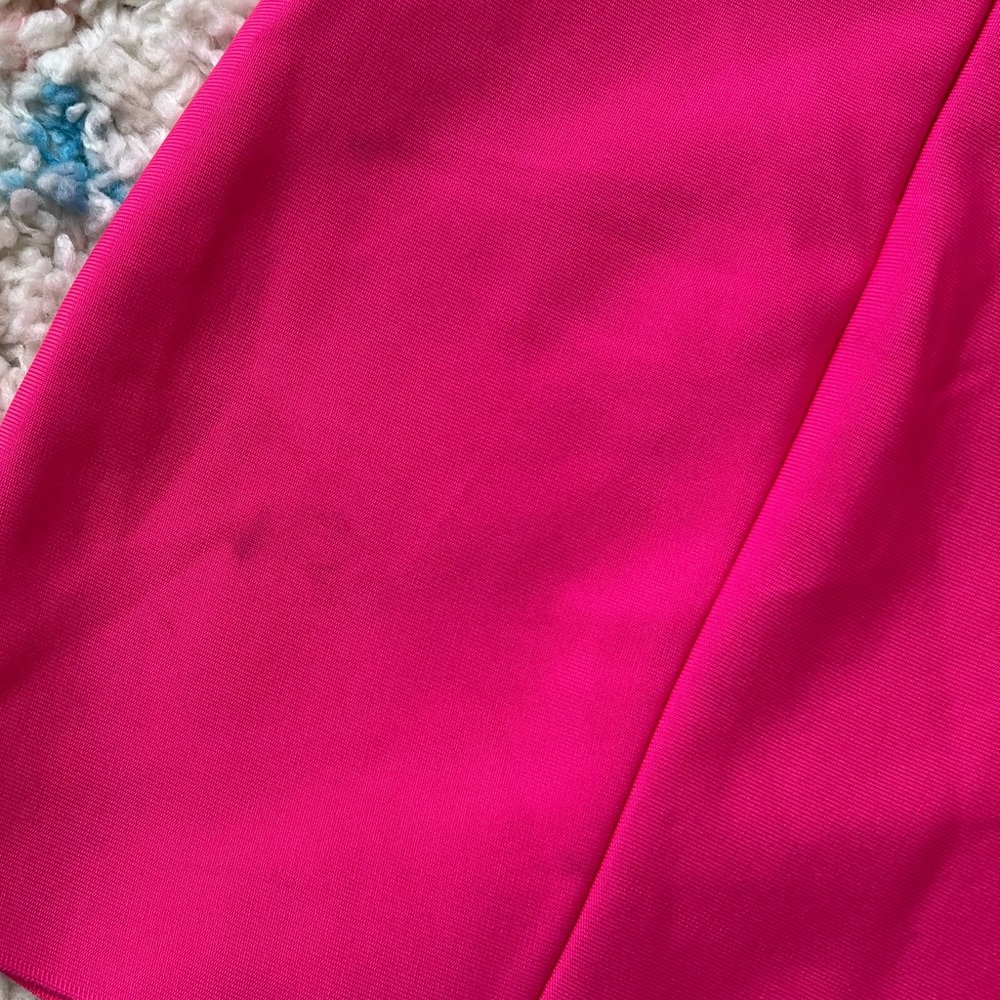 h:ours Aimee Strapless Ruched Bodycon Drawstring Mini Dress S - Picture 9 of 14